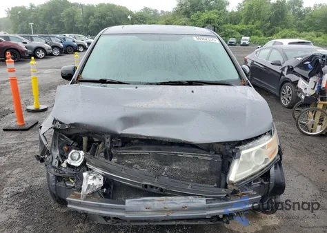 2013 Honda Odyssey Exl из США, поврежденный, VIN 5FNRL5H61DB064575